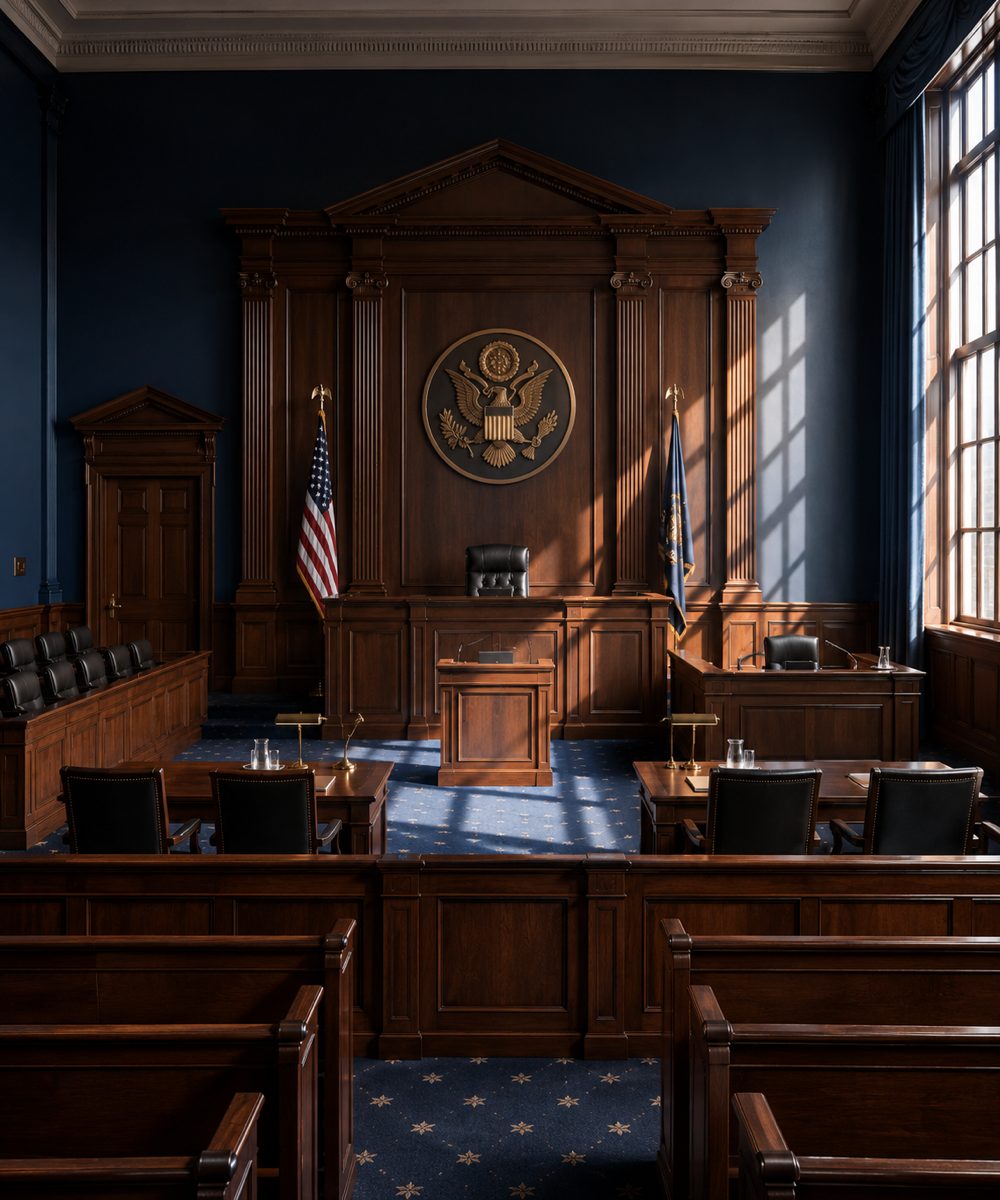 Federal courthouse and government architecture tied to sex crimes defense